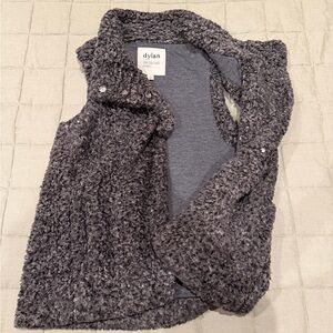 Dylan Charcoal Textured Vest
